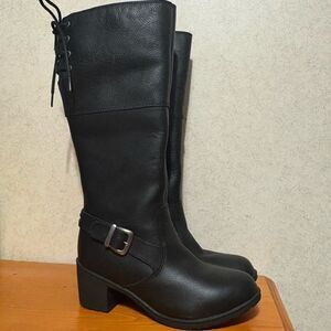 Harley-Davidson Women's Gilman 14-Inch Black Water Proof Motorcycle Boots sz 8.5